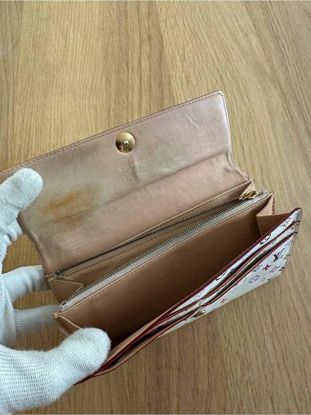 Louis Vuitton multicolor long wallet - Picture 10 of 13